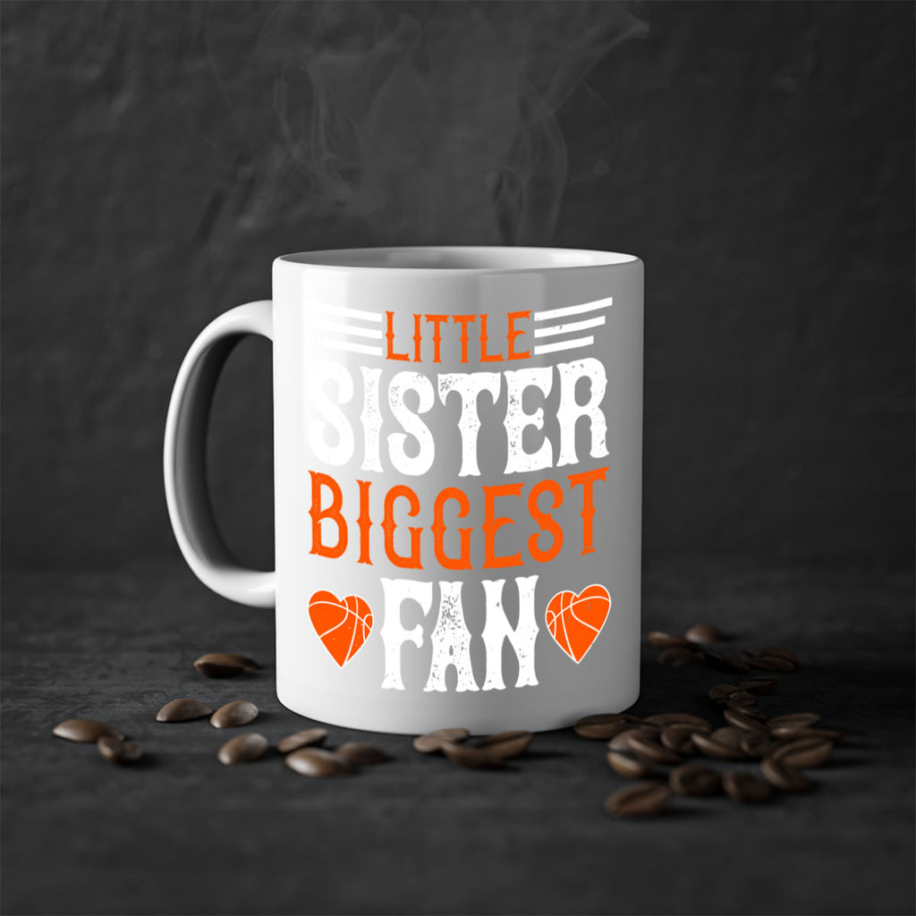 Little sister biggest fan 1982#- basketball-Mug / Coffee Cup