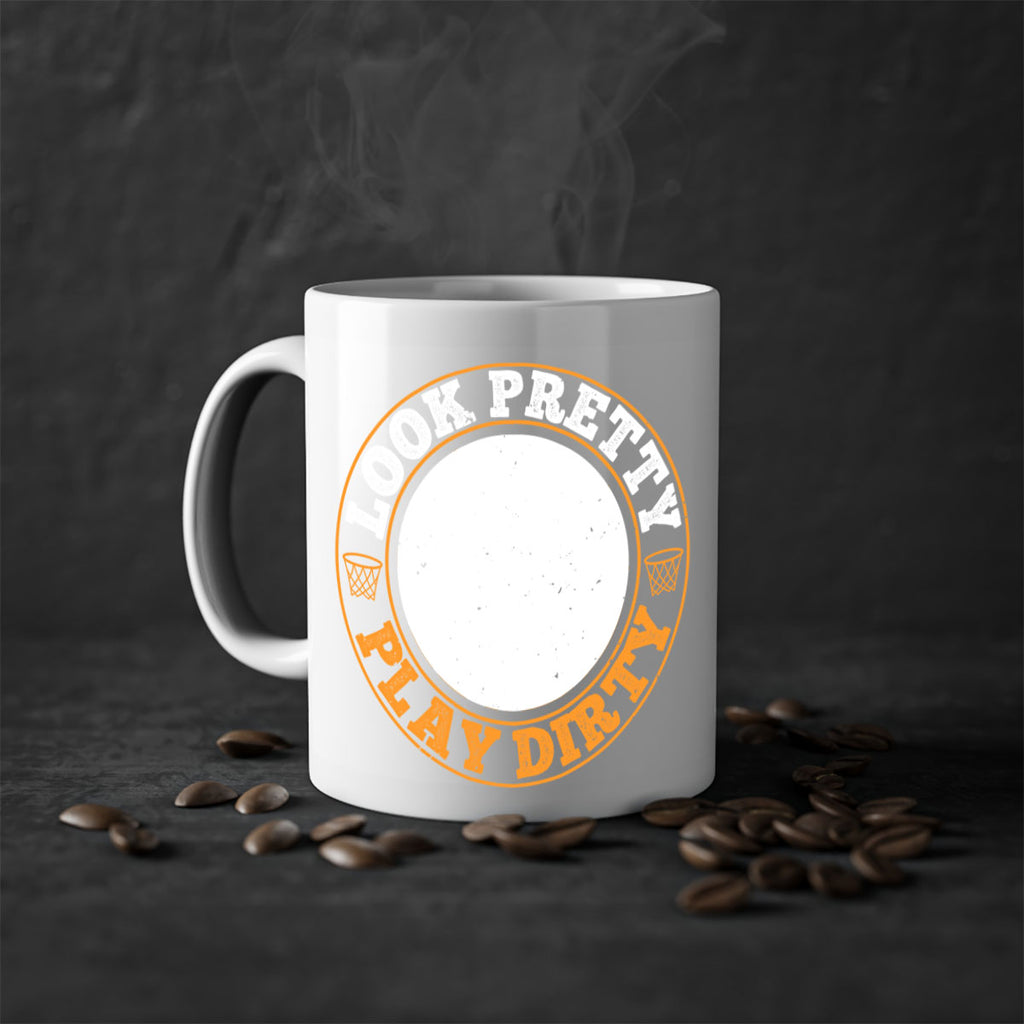 Look pretty Play dirty 1945#- basketball-Mug / Coffee Cup