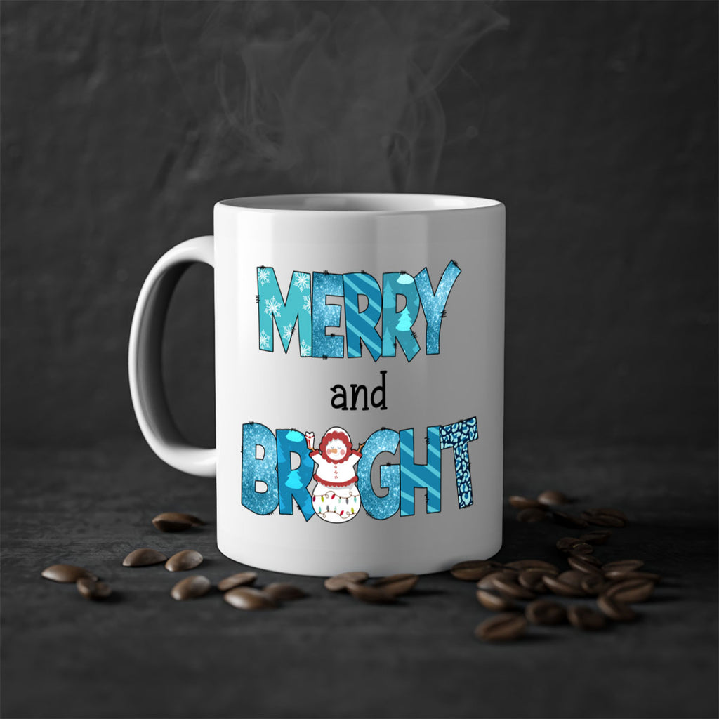 Merry and Bright 321#- winter-Mug / Coffee Cup