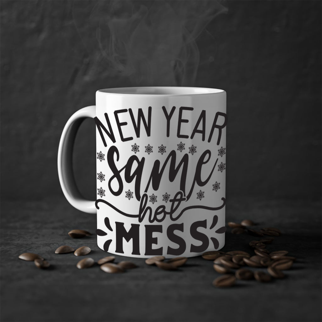 New year same hot mess 326#- winter-Mug / Coffee Cup