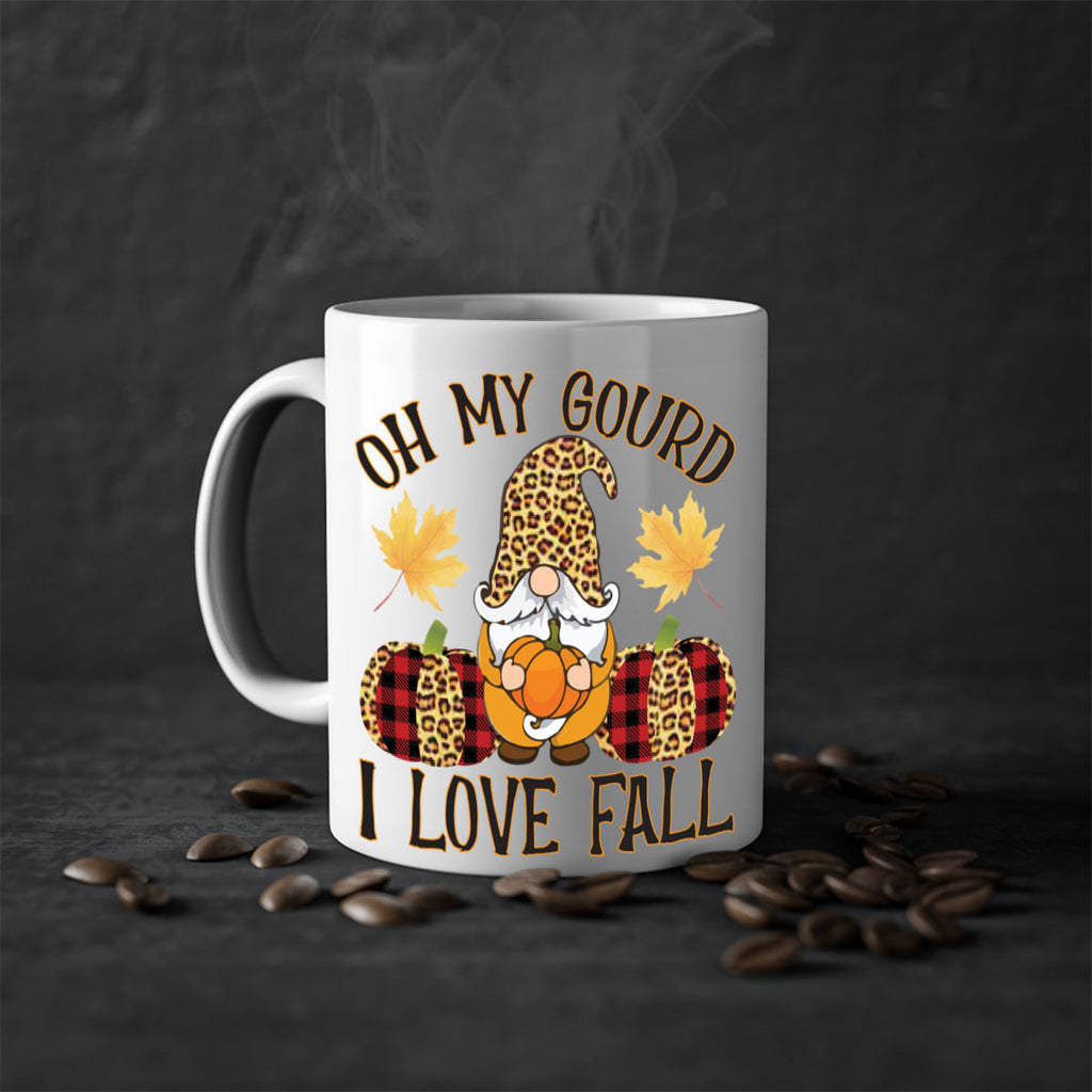 Oh My Gourd I Love Fall 456#- fall-Mug / Coffee Cup