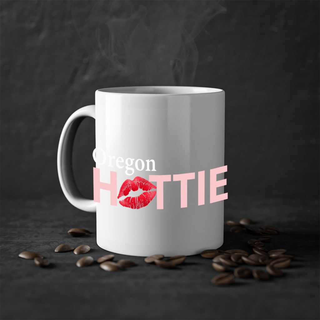 Oregon Hottie With Red Lips 91#- Hottie Collection-Mug / Coffee Cup