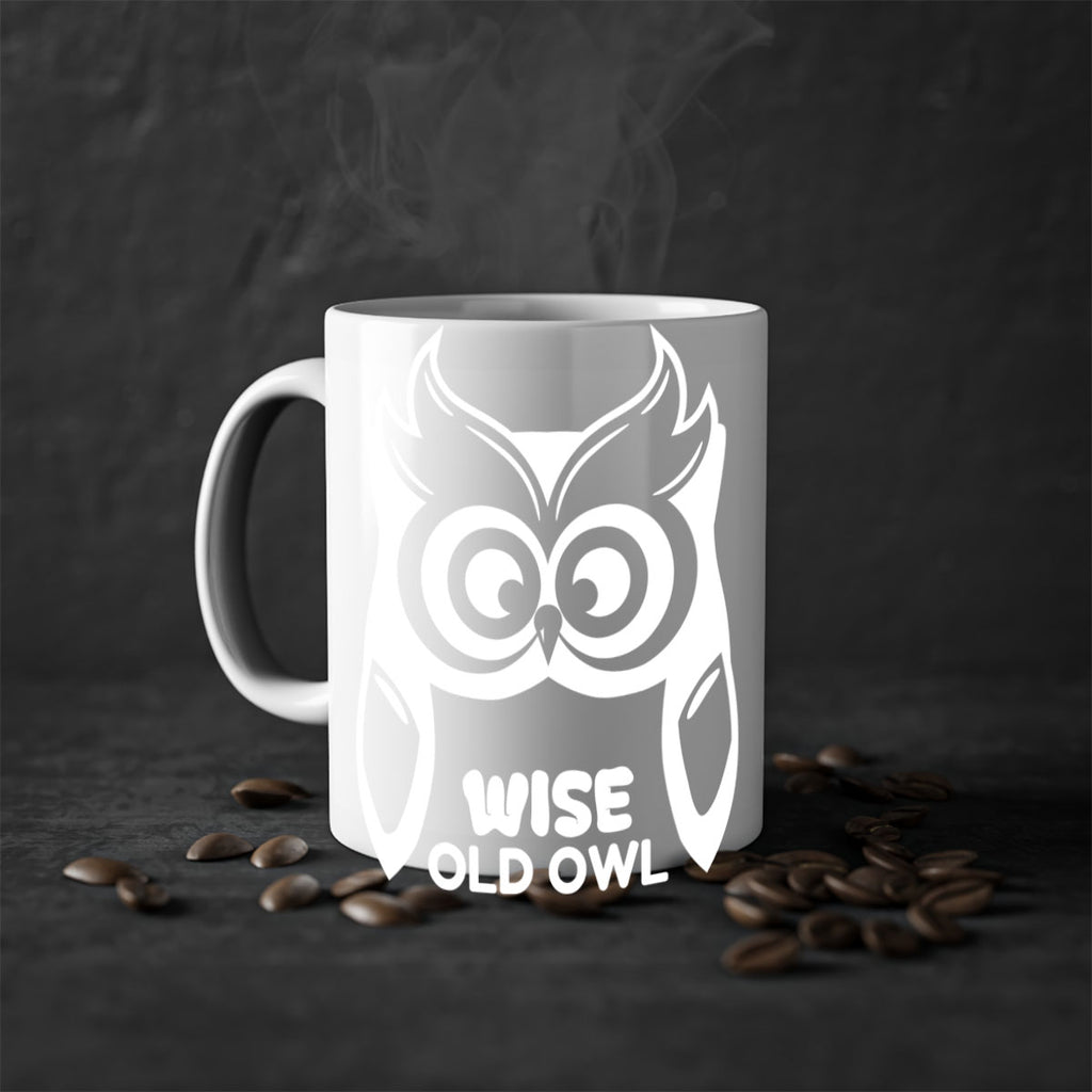 Owl Lover Wise Old Owl A TurtleRabbit 13#- owl-Mug / Coffee Cup
