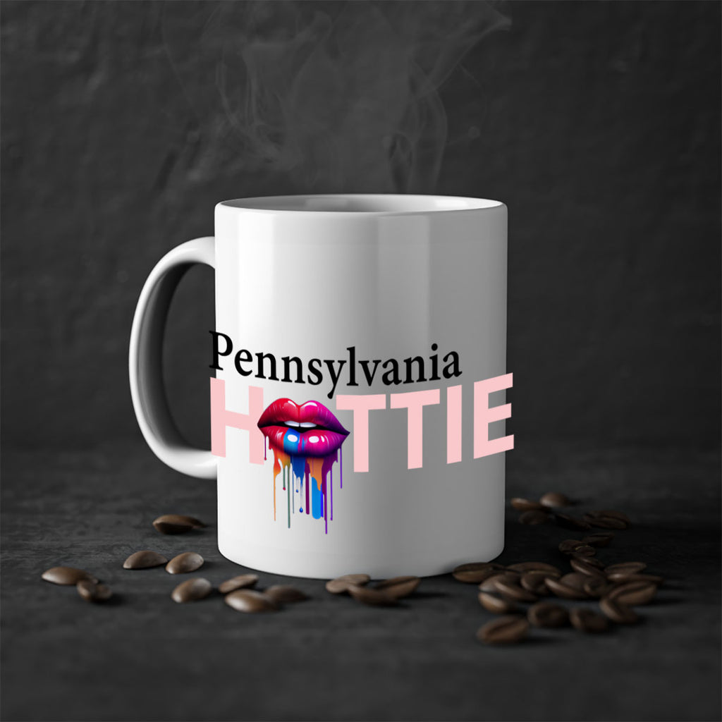 Pennsylvania Hottie with dripping lips 38#- Hottie Collection-Mug / Coffee Cup