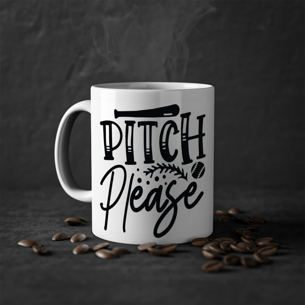 Pitch Please 2037#- baseball-Mug / Coffee Cup