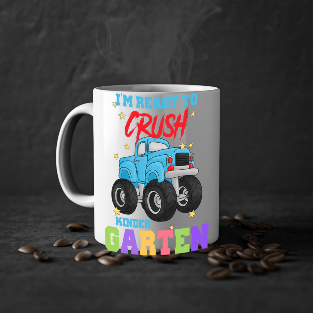 Ready to Crush Kindergarten MonsterTruck 16#- Kindergarten-Mug / Coffee Cup