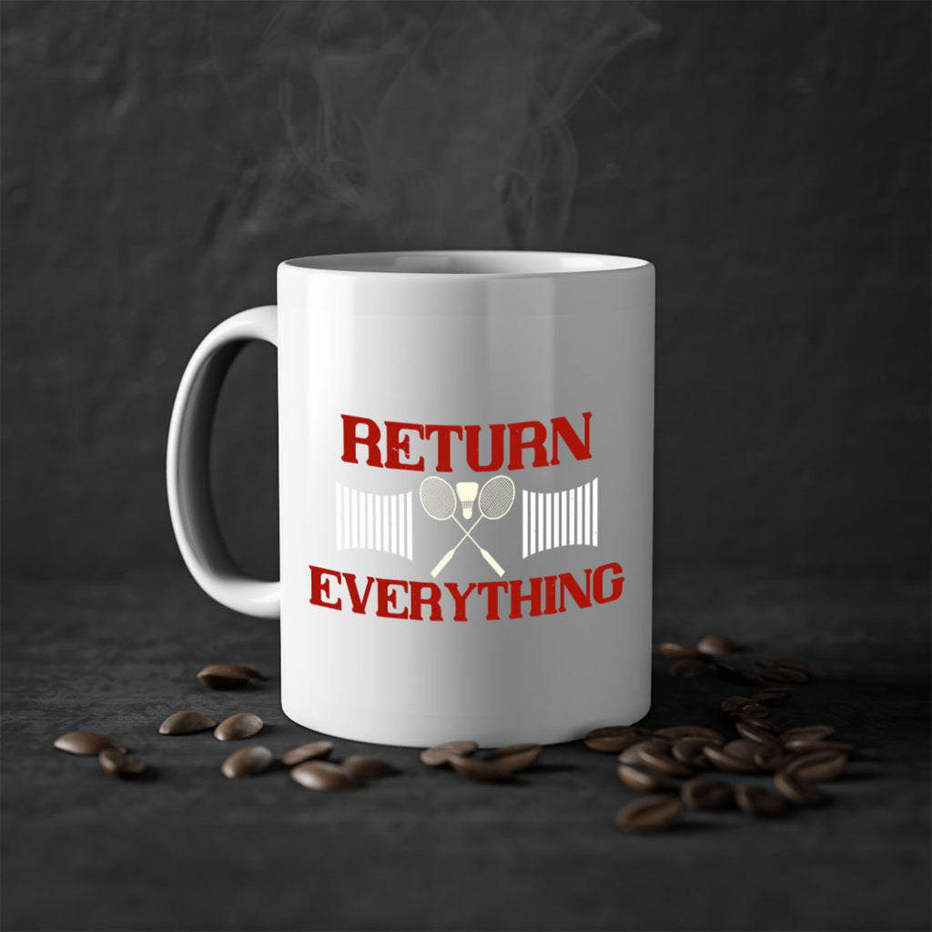 Return Everything 1892#- badminton-Mug / Coffee Cup