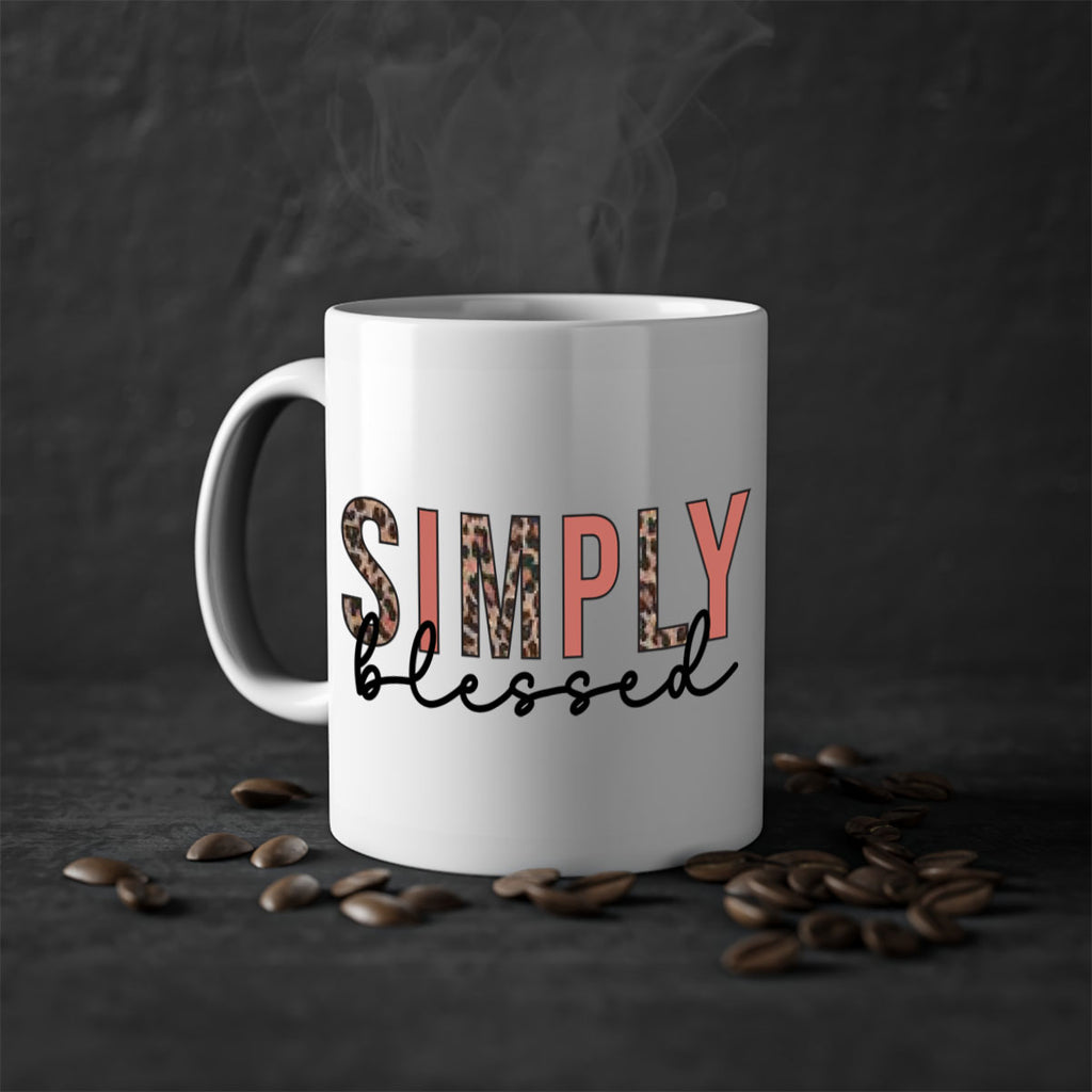 Simply blessed 575#- fall-Mug / Coffee Cup