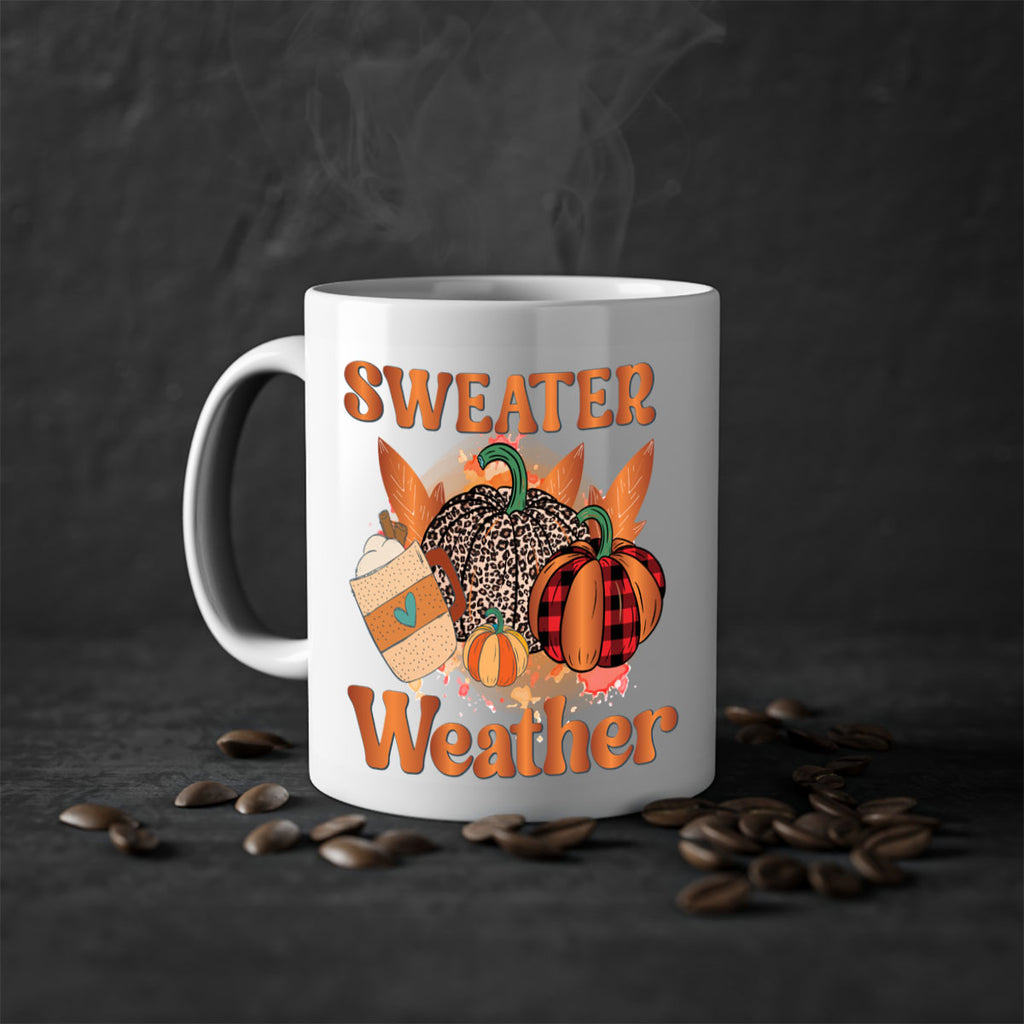 Sweater Weather 589#- fall-Mug / Coffee Cup