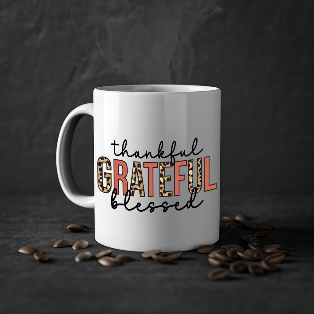 Thankful grateful blessed 602#- fall-Mug / Coffee Cup