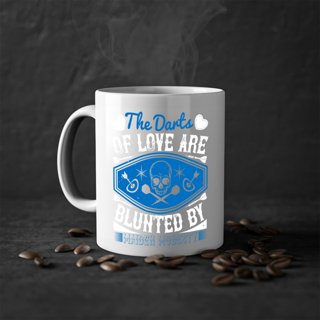 The darts of love are blunted by maiden modesty 1805#- darts-Mug / Coffee Cup