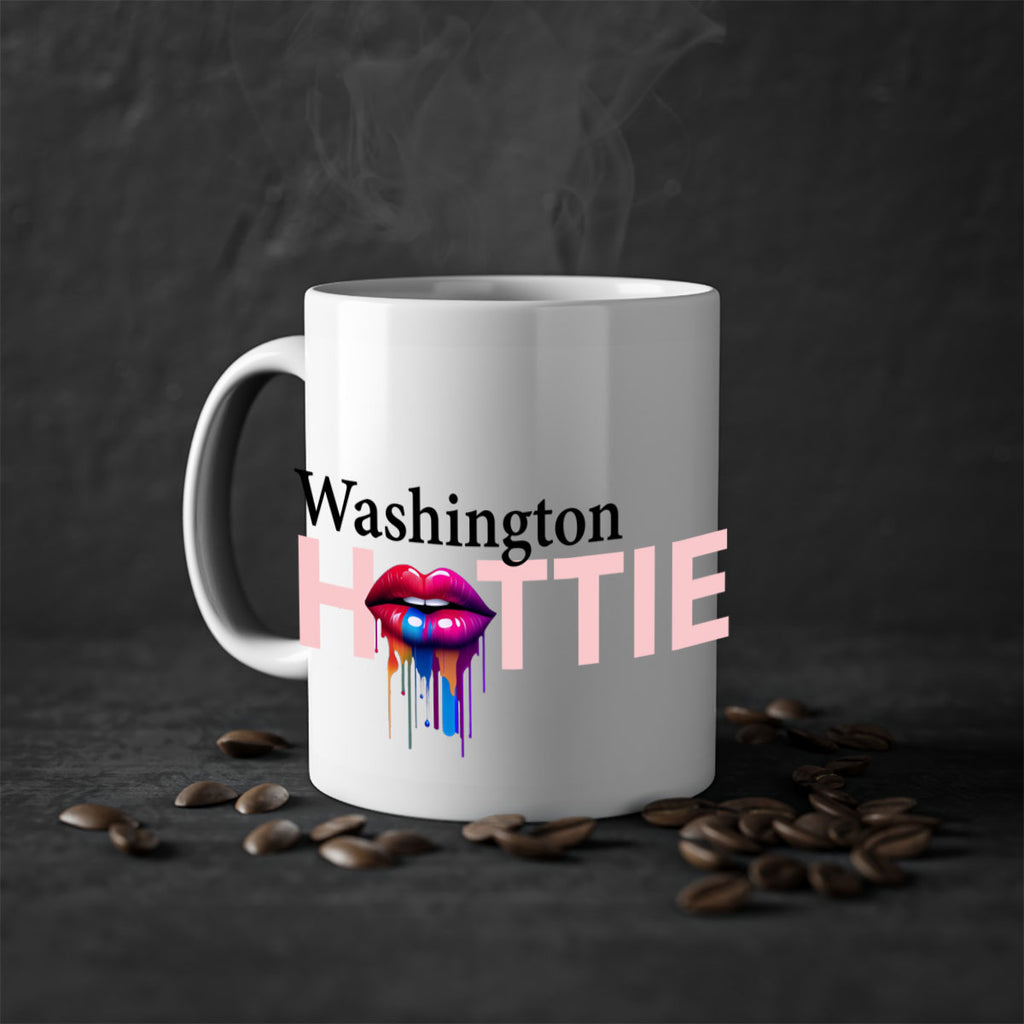 Washington Hottie with dripping lips 47#- Hottie Collection-Mug / Coffee Cup