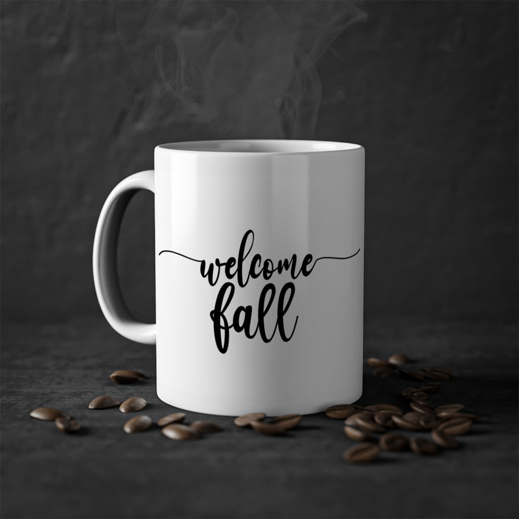 Welcome Fall 630#- fall-Mug / Coffee Cup
