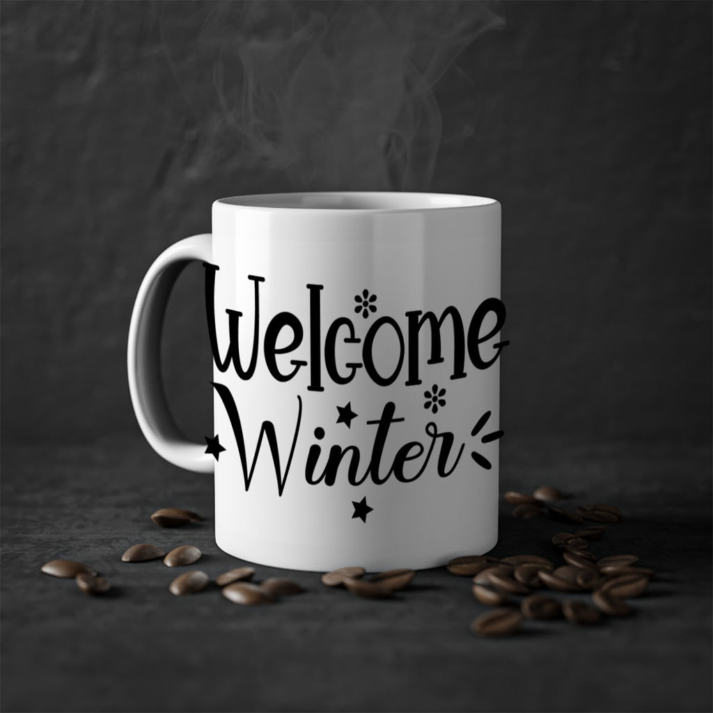 Welcome Winter476#- winter-Mug / Coffee Cup