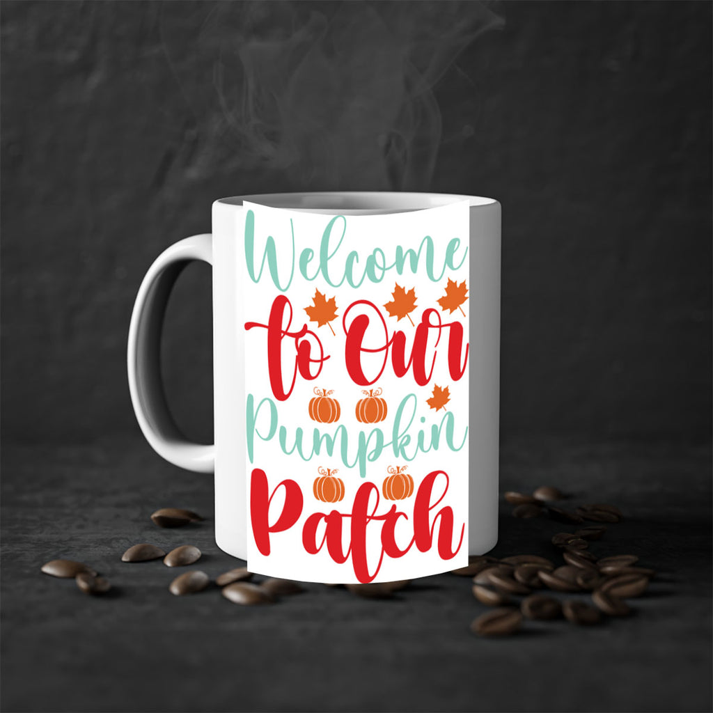 WelcometoOurPumpkinPatch 643#- fall-Mug / Coffee Cup