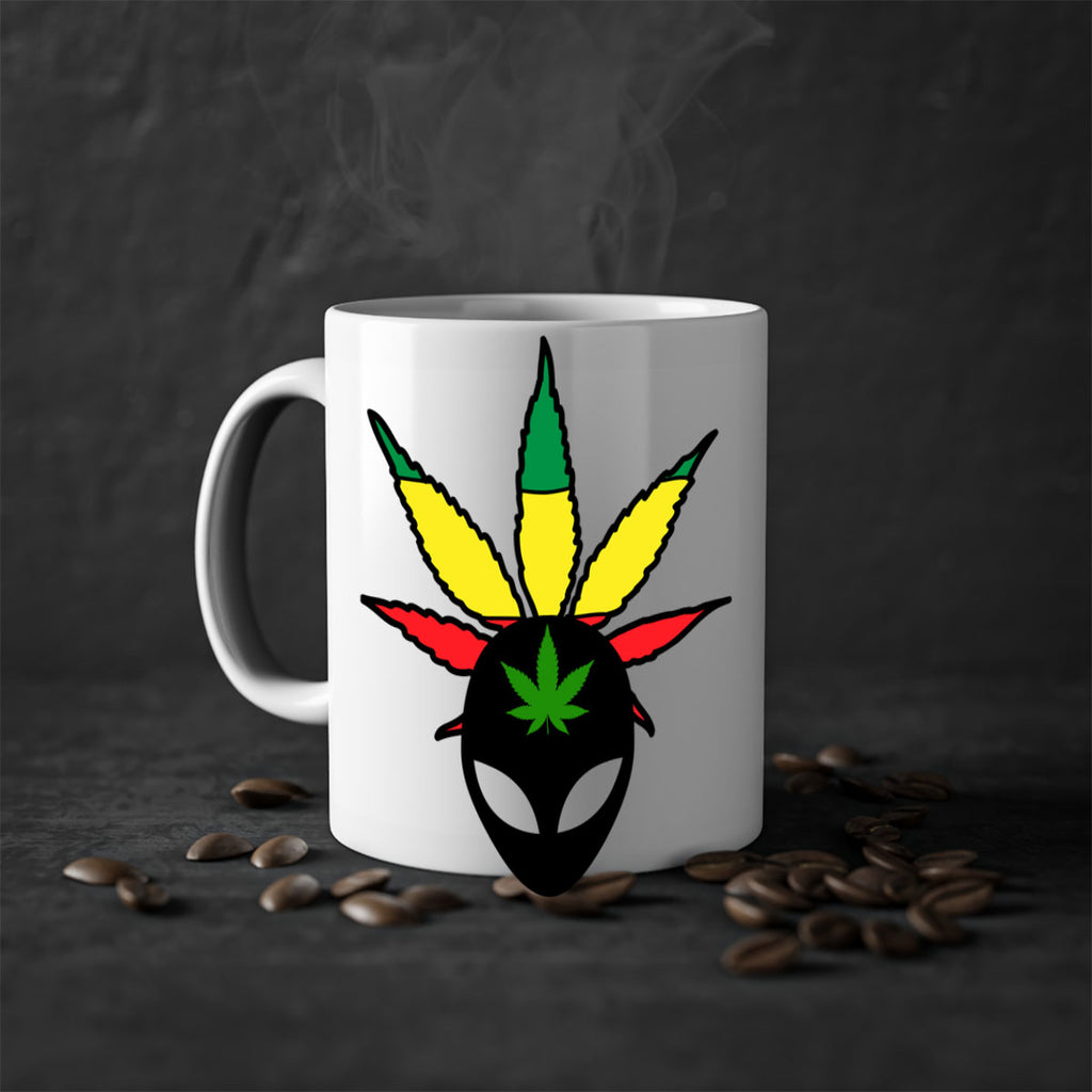 alien cannabis 10#- marijuana-Mug / Coffee Cup