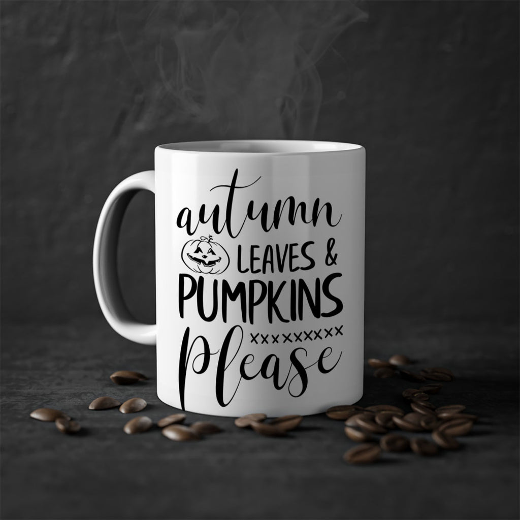 autumn leaves pumpkins please 24#- fall-Mug / Coffee Cup