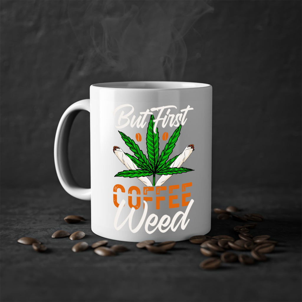 but first coffee weed 27#- marijuana-Mug / Coffee Cup