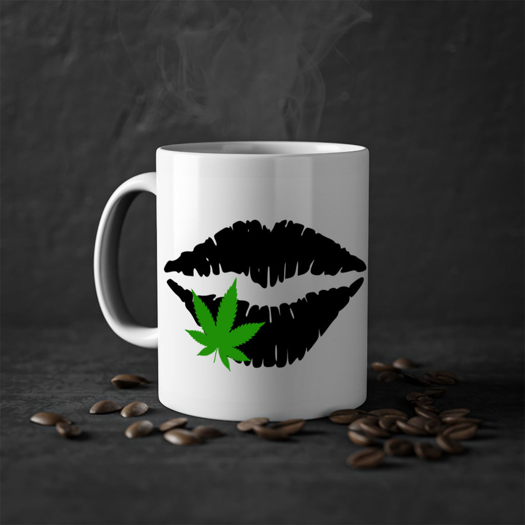 cannabis lips 47#- marijuana-Mug / Coffee Cup
