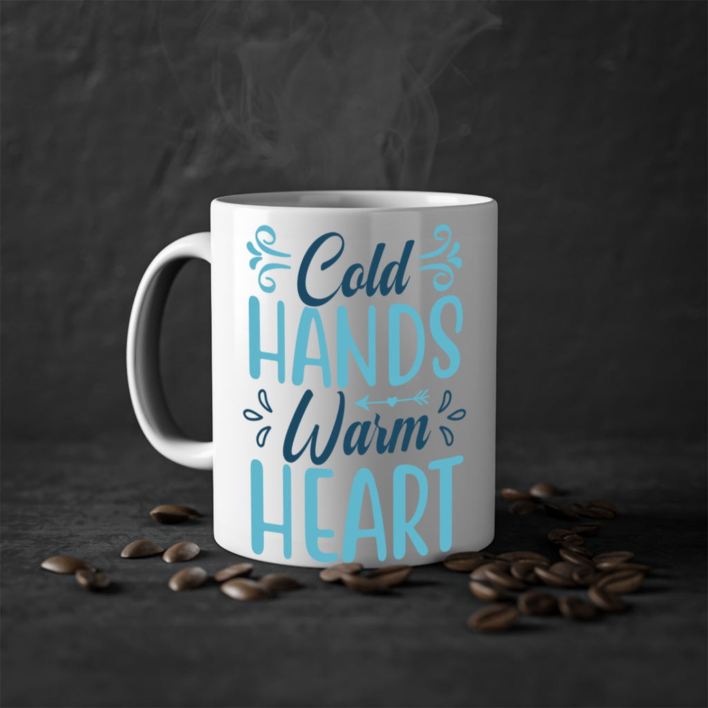 cold hands warm heart 50#- winter-Mug / Coffee Cup