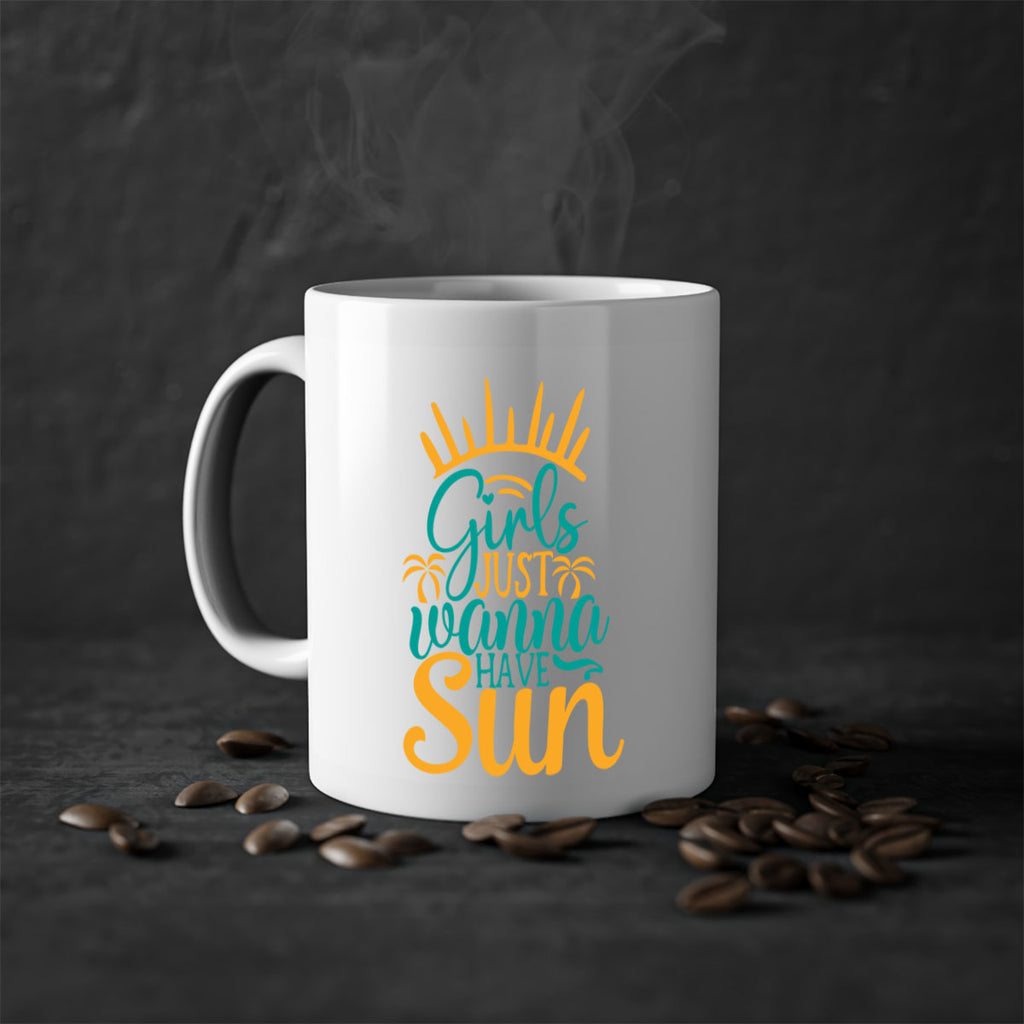 girls just wanna have sun Style 102#- Summer-Mug / Coffee Cup