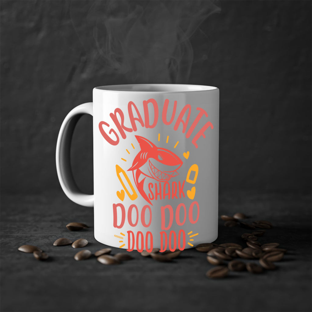 graduate shark doo doo doo doo 1#- graduation-Mug / Coffee Cup
