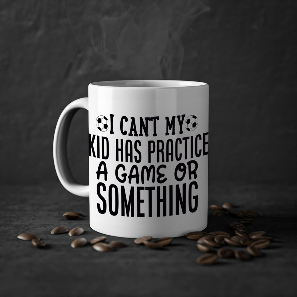 i cant my kid has practice a game or something 2283#- softball-Mug / Coffee Cup
