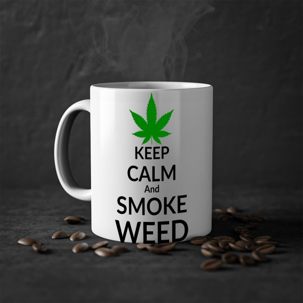 keep calm and smoke weed 173#- marijuana-Mug / Coffee Cup