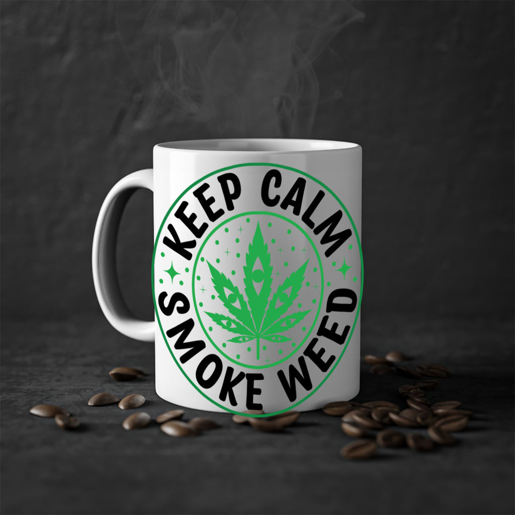 keep calm smoke weed 174#- marijuana-Mug / Coffee Cup