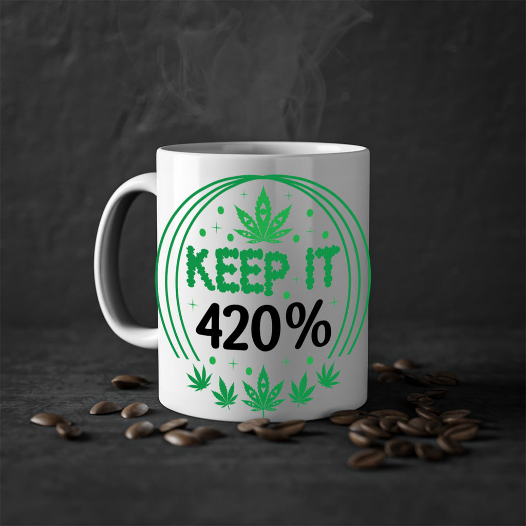 keep it four twenty percent 175#- marijuana-Mug / Coffee Cup