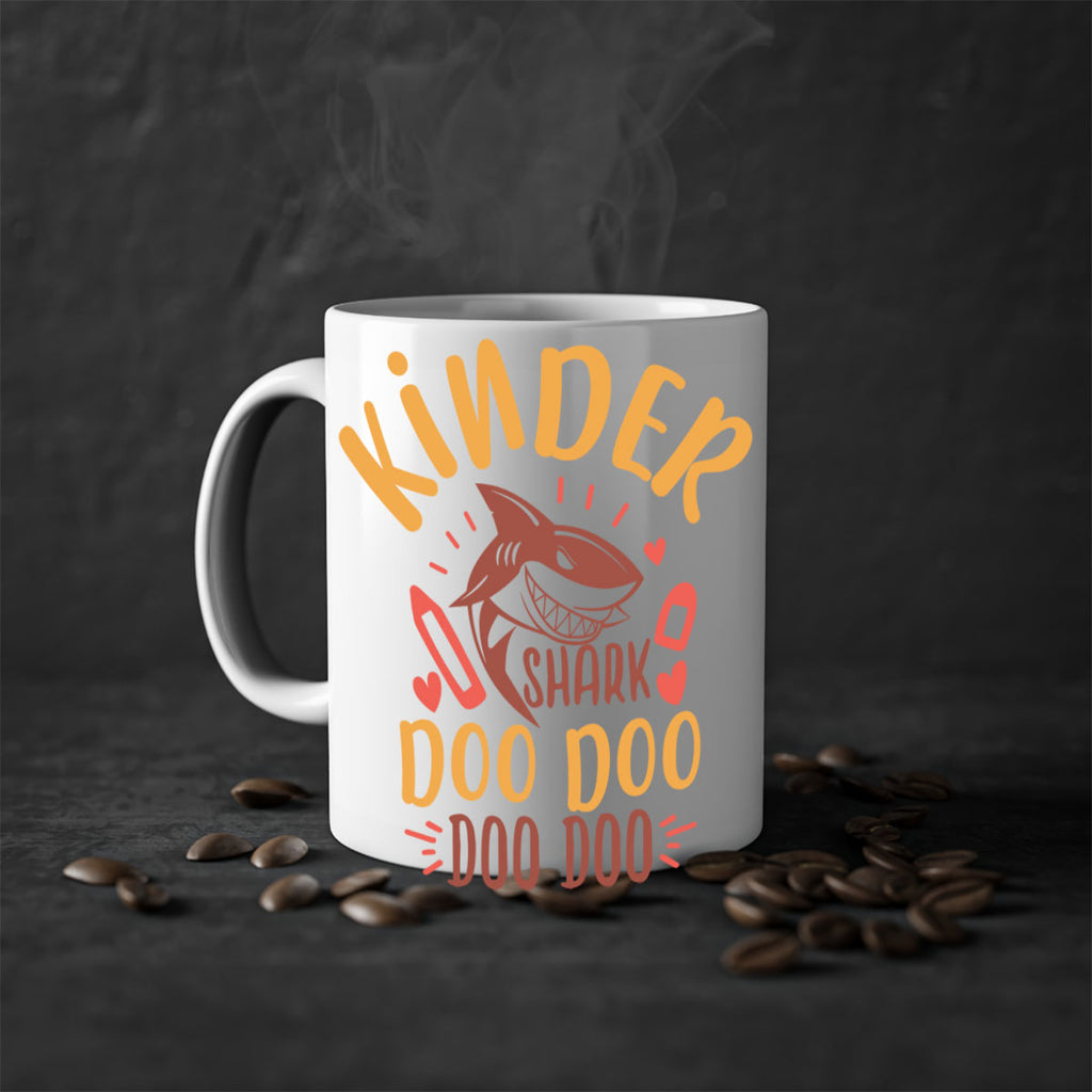 kinder shark doo doo 15#- preK-Mug / Coffee Cup