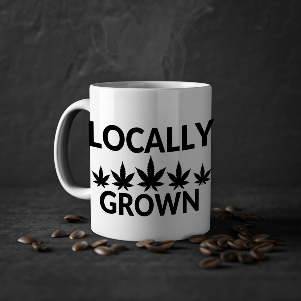 locally grown weed 186#- marijuana-Mug / Coffee Cup