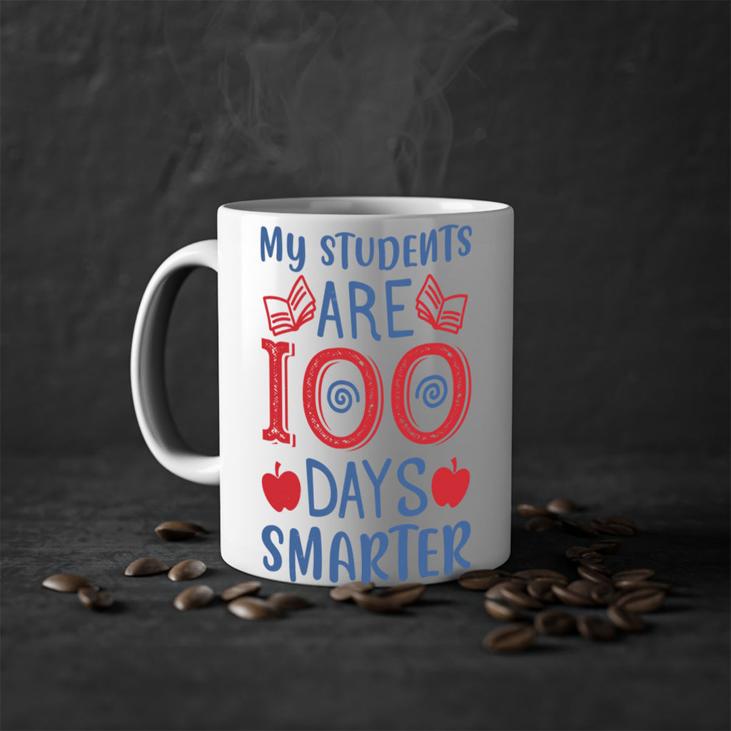 my students are days smarter 7#- 100 days-Mug / Coffee Cup