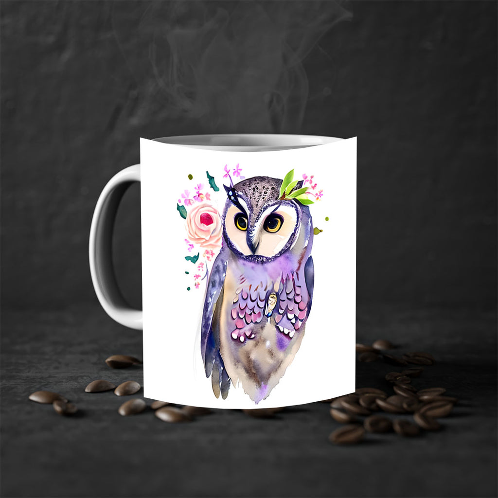 owl 9#- owl-Mug / Coffee Cup