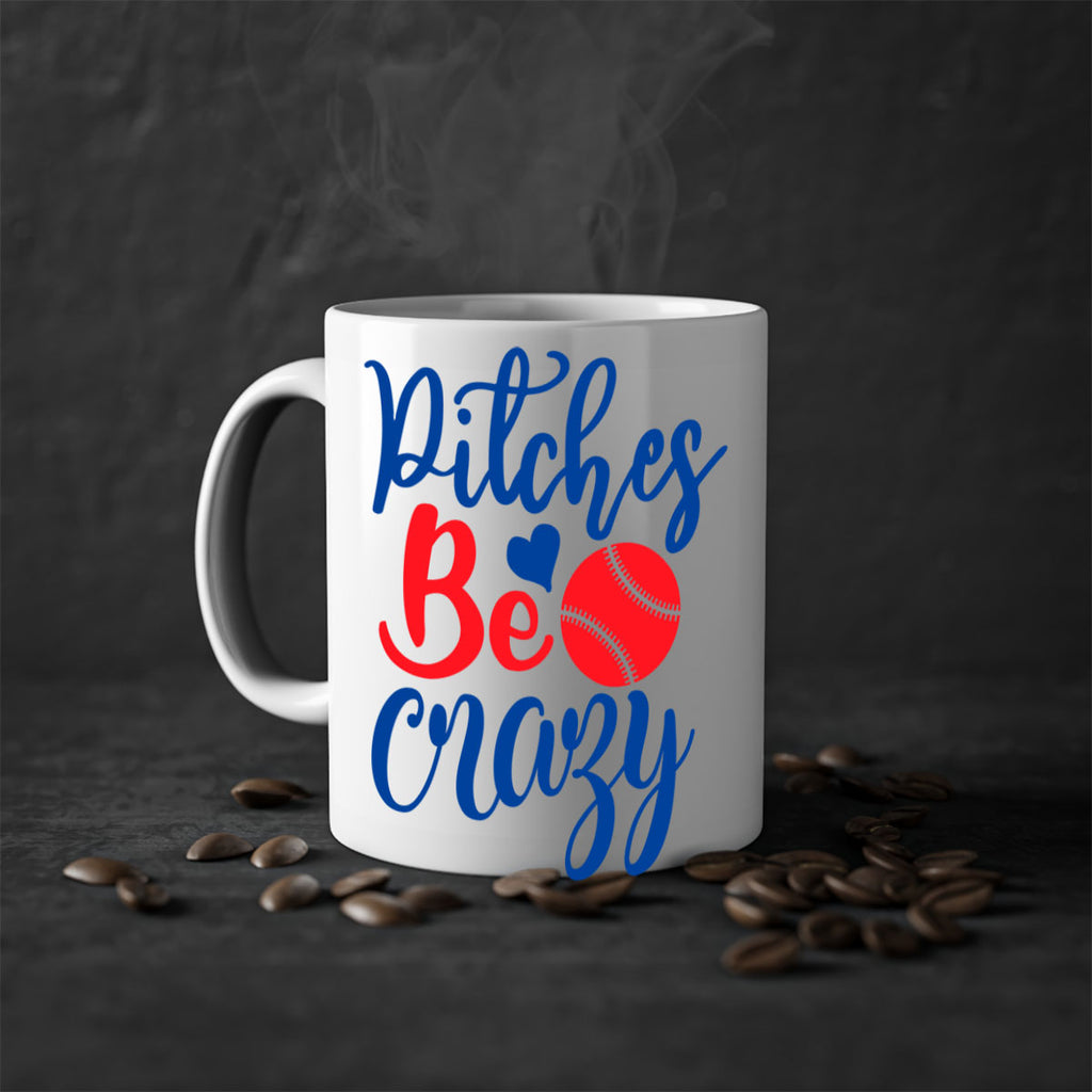 pitches be crazy 2035#- baseball-Mug / Coffee Cup