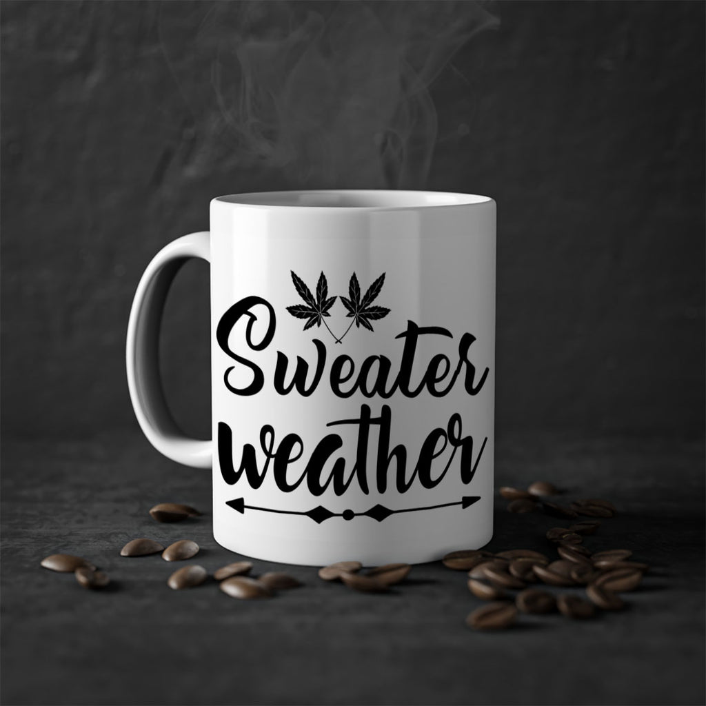 sweater weather 581#- fall-Mug / Coffee Cup