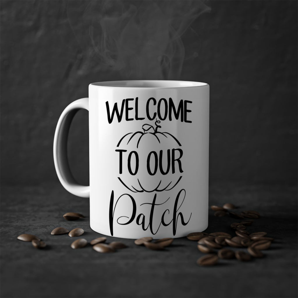 welcome to our patch 632#- fall-Mug / Coffee Cup