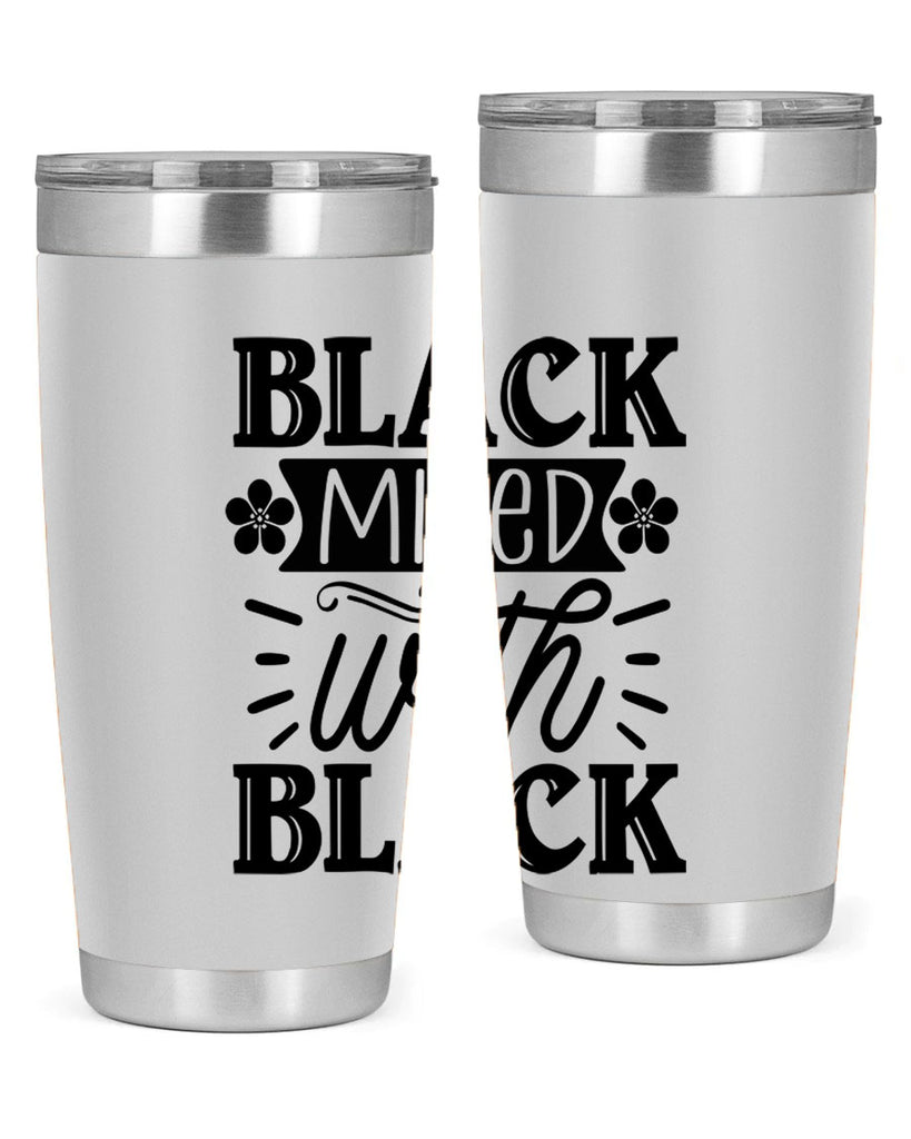 Black mixed with black Style 56#- women-girls- Tumbler