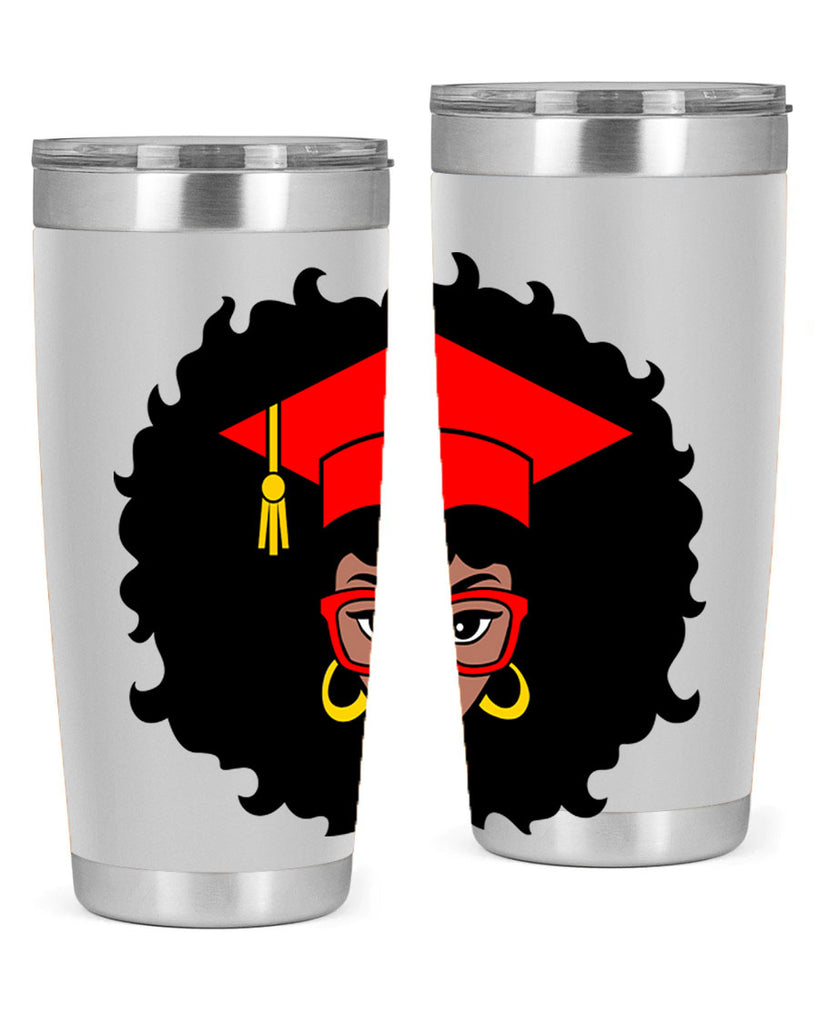 graduation black woman 32#- women-girls- Tumbler