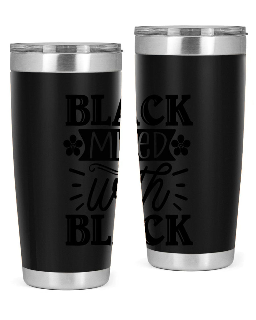 Black mixed with black Style 56#- women-girls- Tumbler