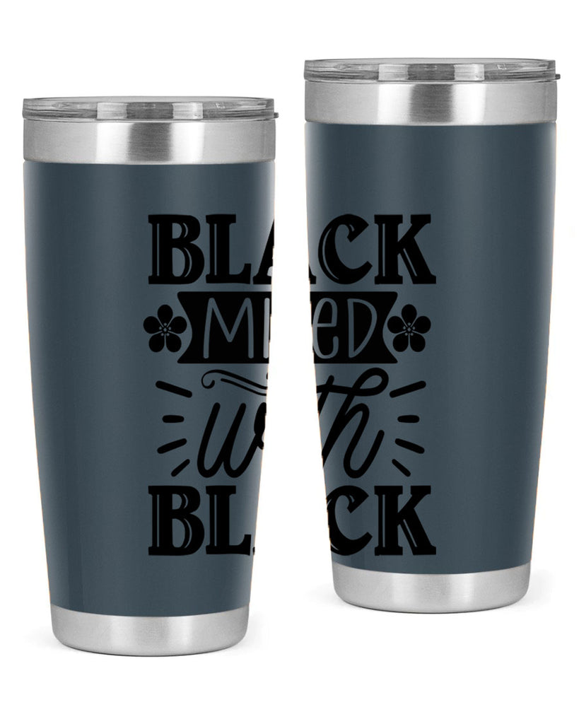 Black mixed with black Style 56#- women-girls- Tumbler