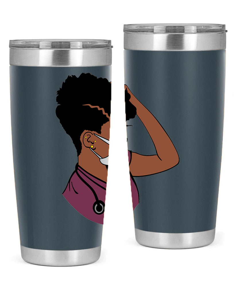 black nurse 1#- women-girls- Tumbler