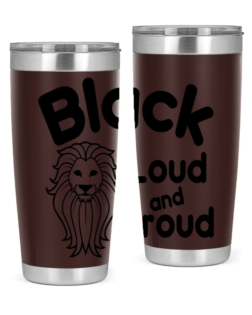 black loud and proud Style 57#- women-girls- Tumbler