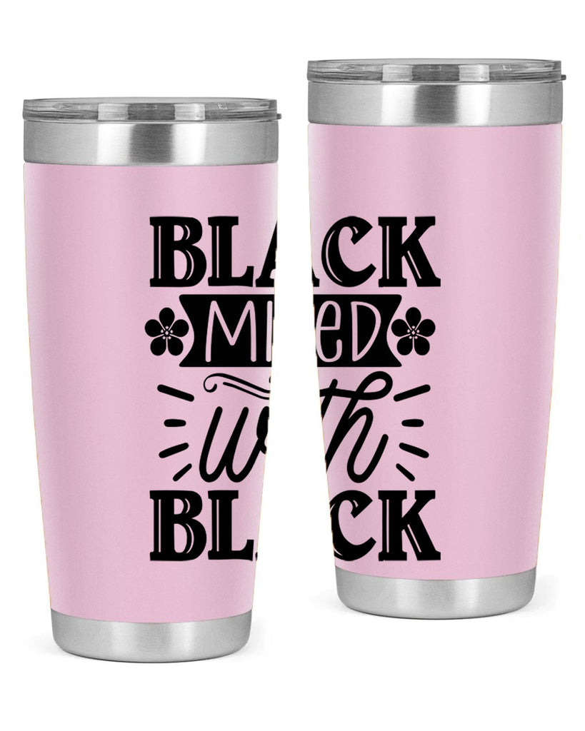 Black mixed with black Style 56#- women-girls- Tumbler