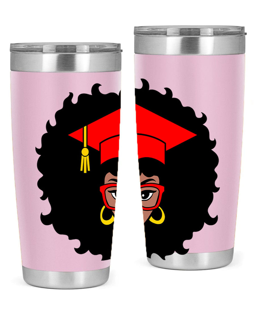 graduation black woman 32#- women-girls- Tumbler