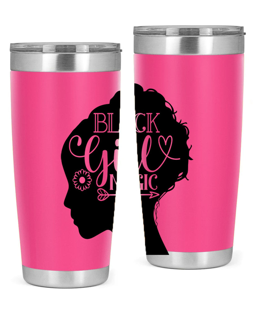 Black girl magic Style 59#- women-girls- Tumbler