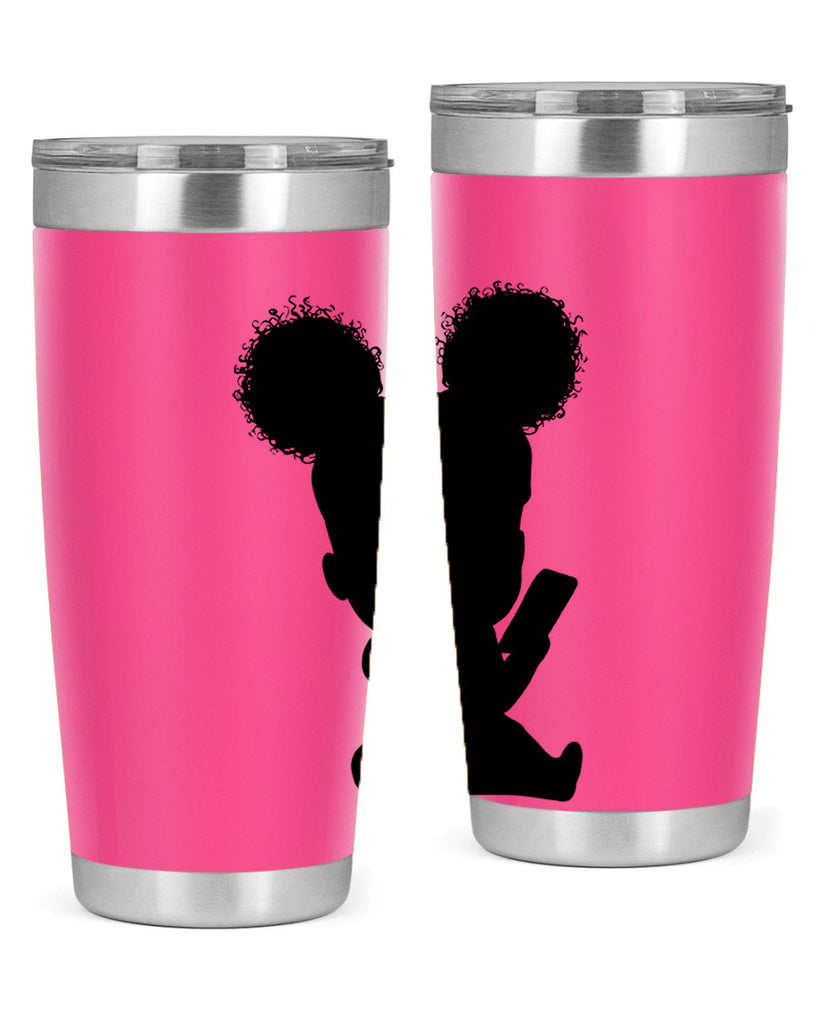 Black girl style 5#- women-girls- Tumbler