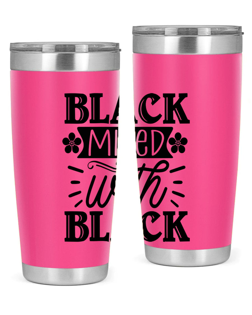 Black mixed with black Style 56#- women-girls- Tumbler