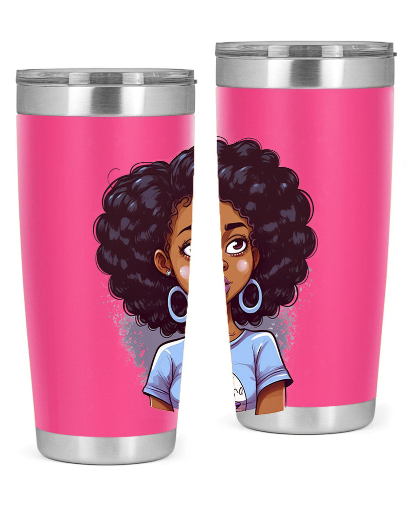 Sparkling Black Girl Design 20#- women-girls- Tumbler