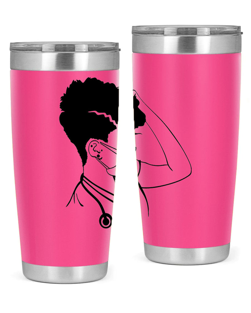 black nurse 3#- women-girls- Tumbler